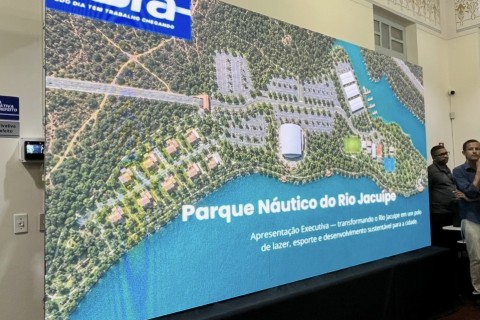 Parque Náutico | Rio Jacuípe | Feira de Santana apresenta projeto do Parque Náutico do Rio Jacuípe e inicia estudos para implantação do maior complexo do segmento no Nordeste