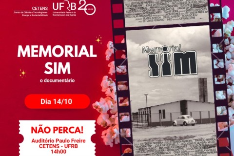 CETENS | UFRB | CETENS/UFRB celebra 12 anos com lançamento de nova marca e exibição do documentário “Memorial SIM”