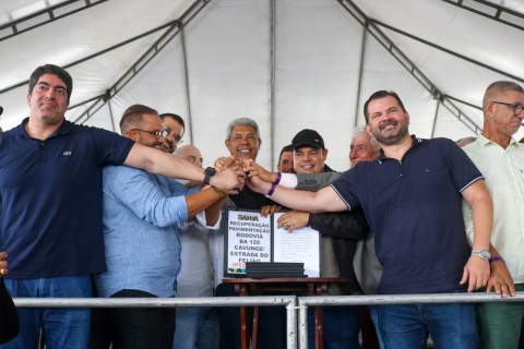 Bahia | Aliança política | Coronel Filho e Otto Filho reafirmam apoio a Jerônimo e destacam entregas no interior