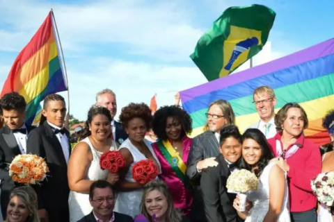 Brasil / Casamento / Casamento entre mulheres cresce 5,9%, mostra IBGE