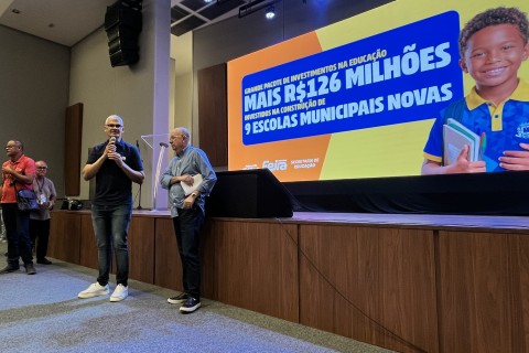 Educação | Investimentos | Prefeitura anuncia investimento de R$ 130 milhões na educação e rebate críticas sobre greve e salários dos professores