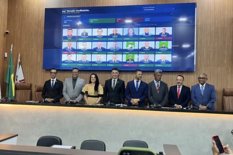 Câmara Municipal | Gestão  | MARCOS LIMA É REELEITO POR UNANIMIDADE PARA PRESIDIR A CÂMARA DE FEIRA DE SANTANA