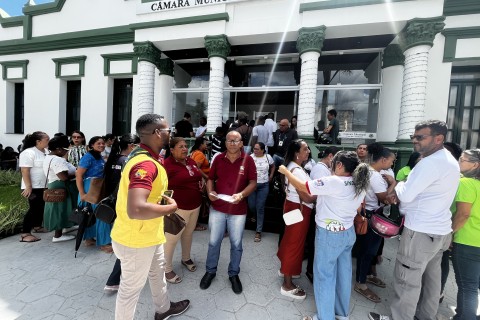 Sindacs | Previdência | Agentes de Saúde protestam na Câmara contra aumento de alíquota previdenciária