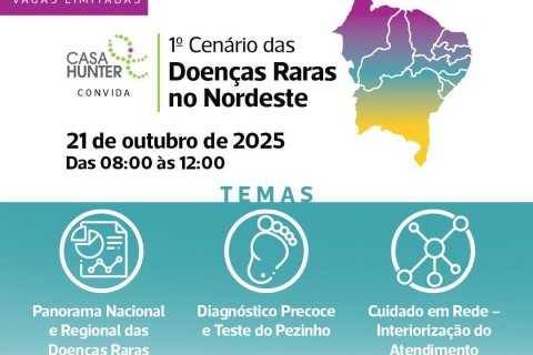 Diagnóstico precoce | Doenças raras | Feira de Santana será palco de encontro inédito sobre doenças raras no Nordeste