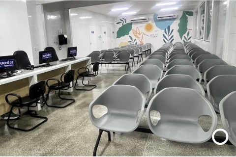 Hospital da Mulher; Laboratório de Análises Clínicas | Hospital da Mulher ganha nova recepção e amplia estrutura do Laboratório de Análises Clínicas em Feira