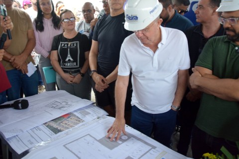 Feira de Santana | Saúde | Prefeitura de Feira inicia construção de UBS no bairro Papagaio