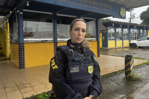 Feira de Santana / Acidentes / Acidentes com motos preocupam PRF em Feira de Santana: “Motociclista está sempre muito exposto”, alerta inspetora