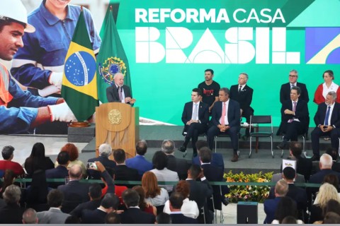 Reforma Casa Brasil | Crédito habitacional | Presidente Lula lança programa de crédito para reforma de residências