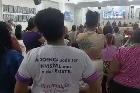 Fibromialgia | Saúde Pública | Fibromialgia ganha espaço no debate público em Feira de Santana durante audiência na Câmara