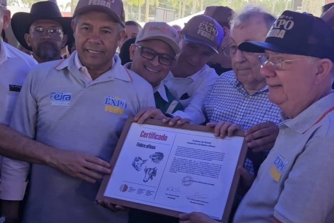 Feira de Santana | Febre aftosa | Governador Jerônimo entrega certificado internacional de zona livre de febre aftosa em Feira de Santana