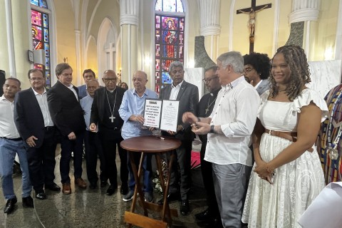 Feira de Santana / Igreja e Estado / Reforma do Santuário Senhor dos Passos simboliza esperança e reafirma parceria entre Igreja e Estado